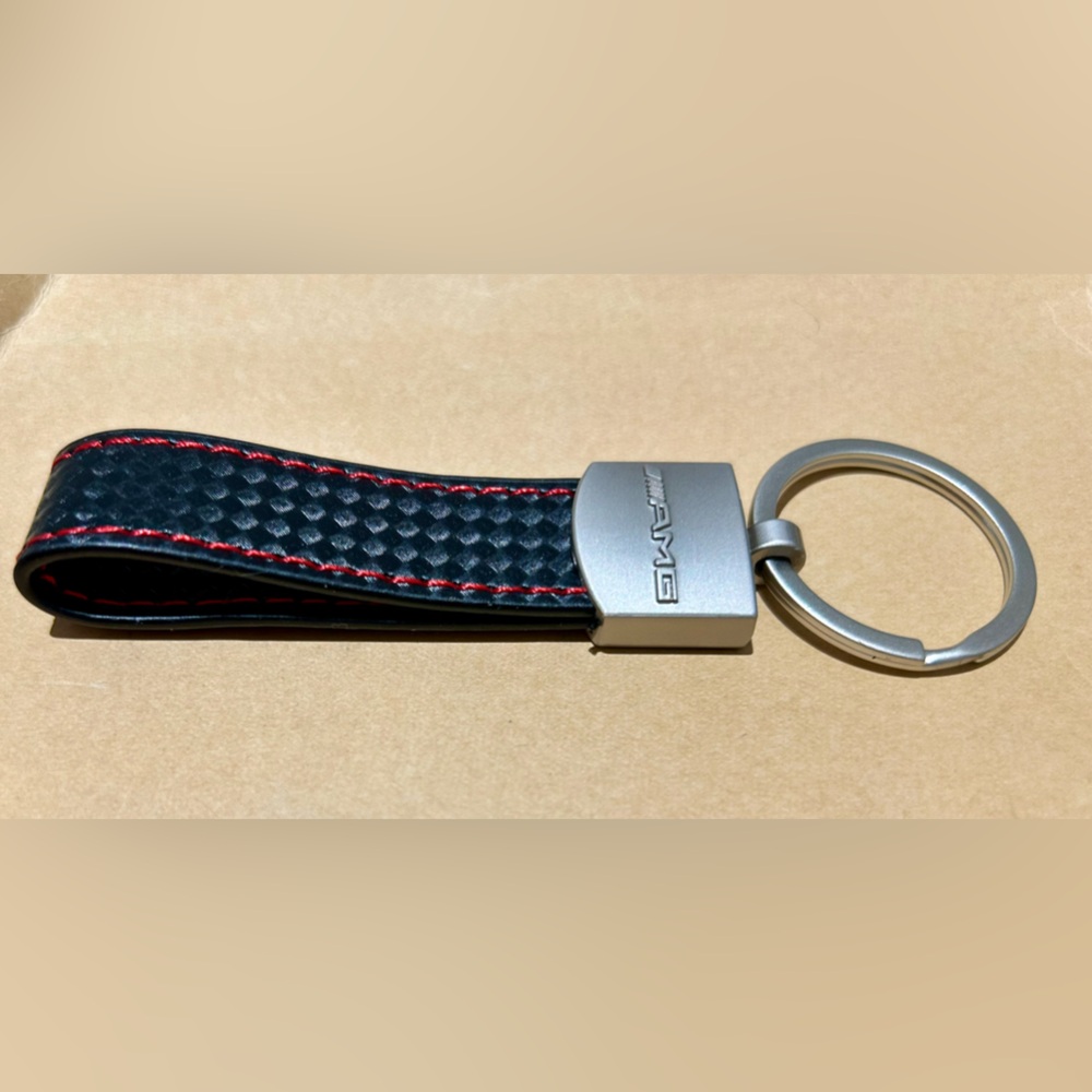 Black and Silver Keychain